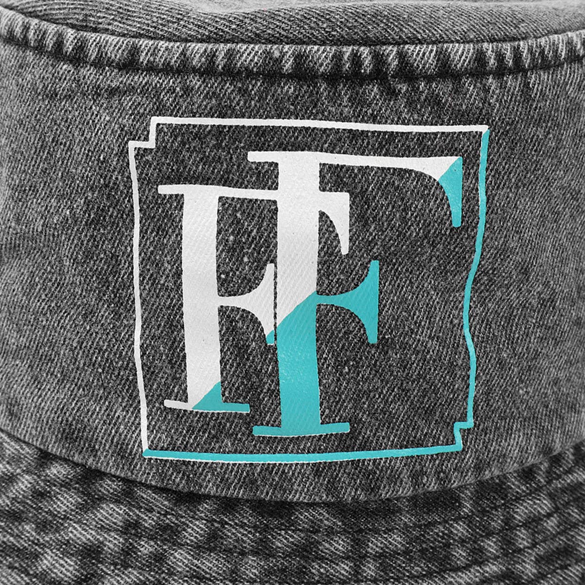 FASHIONABLE AND VERSATILE LETTER-WASHED BUCKET HAT_CWAH1149