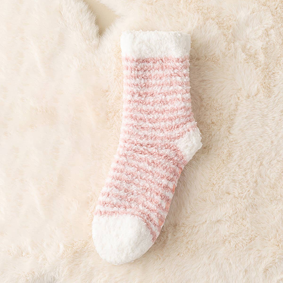 WARM RUBBER NON-SLIP MID-CALF SOCKS