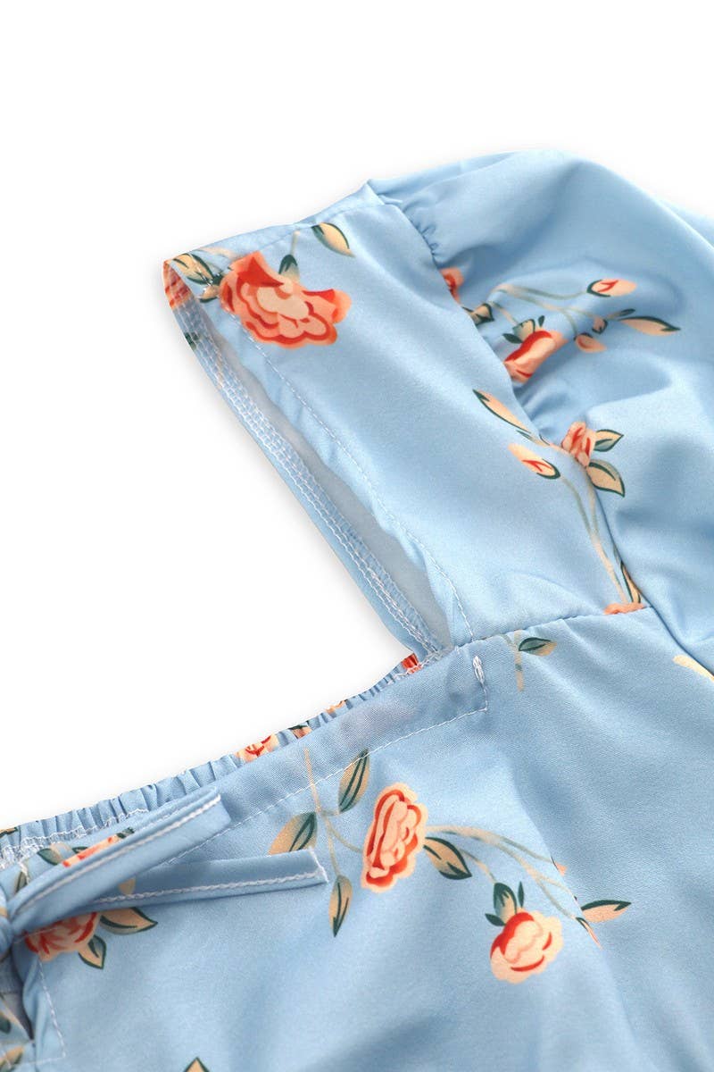 CWDMD6220_FLORAL LANTERN SLEEVE ELEGANT MAXI DRESS