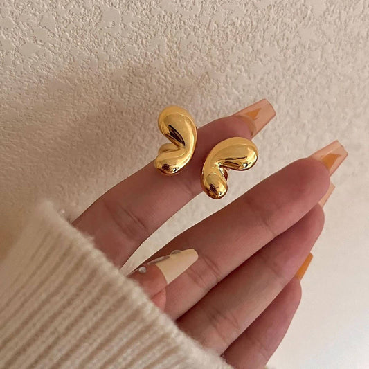 EUROPEAN AND AMERICAN SMOOTH BUTTERFLY OPEN RING_CWAJE1878