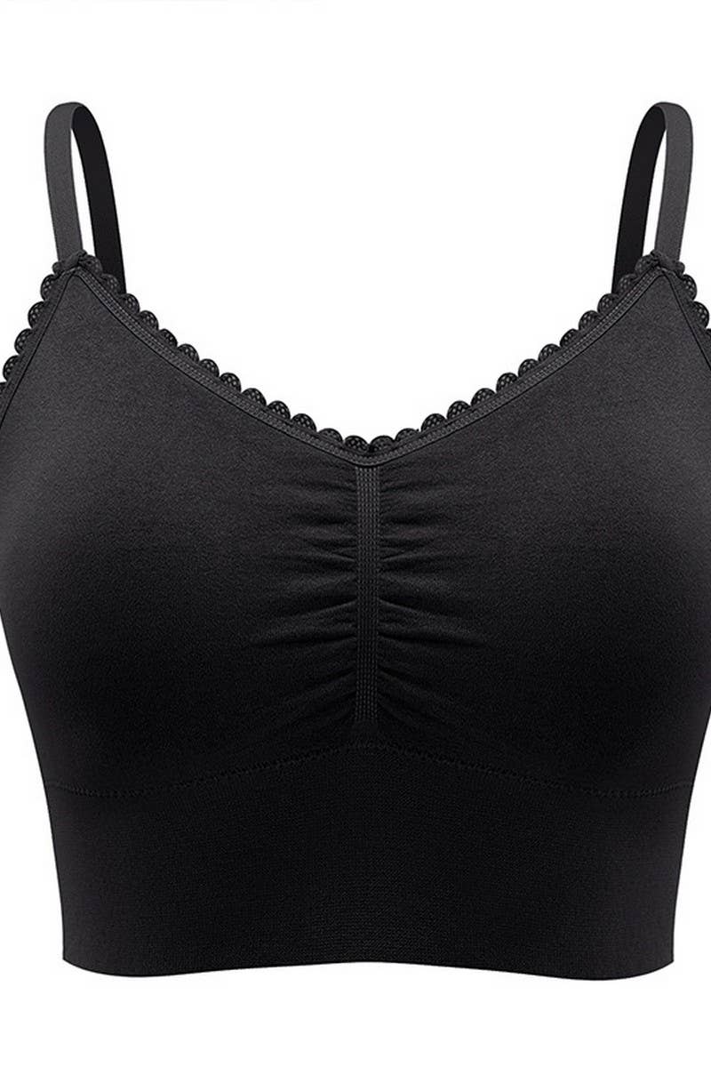 CWOV0658_ONE-PIECE SPORTS BRA WITHOUT STEEL RING CAMISOLE