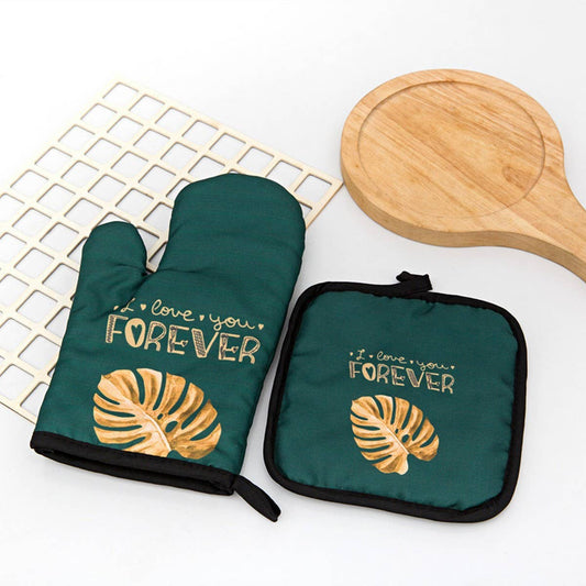 THICKENED ANTI-SCALDING OVEN GLOVES