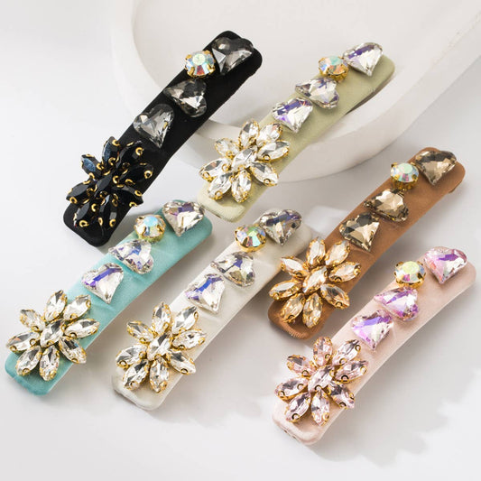 FASHIONABLE AND FRESH HEART DIAMOND SIDE HAIRPIN_CWAHA1768