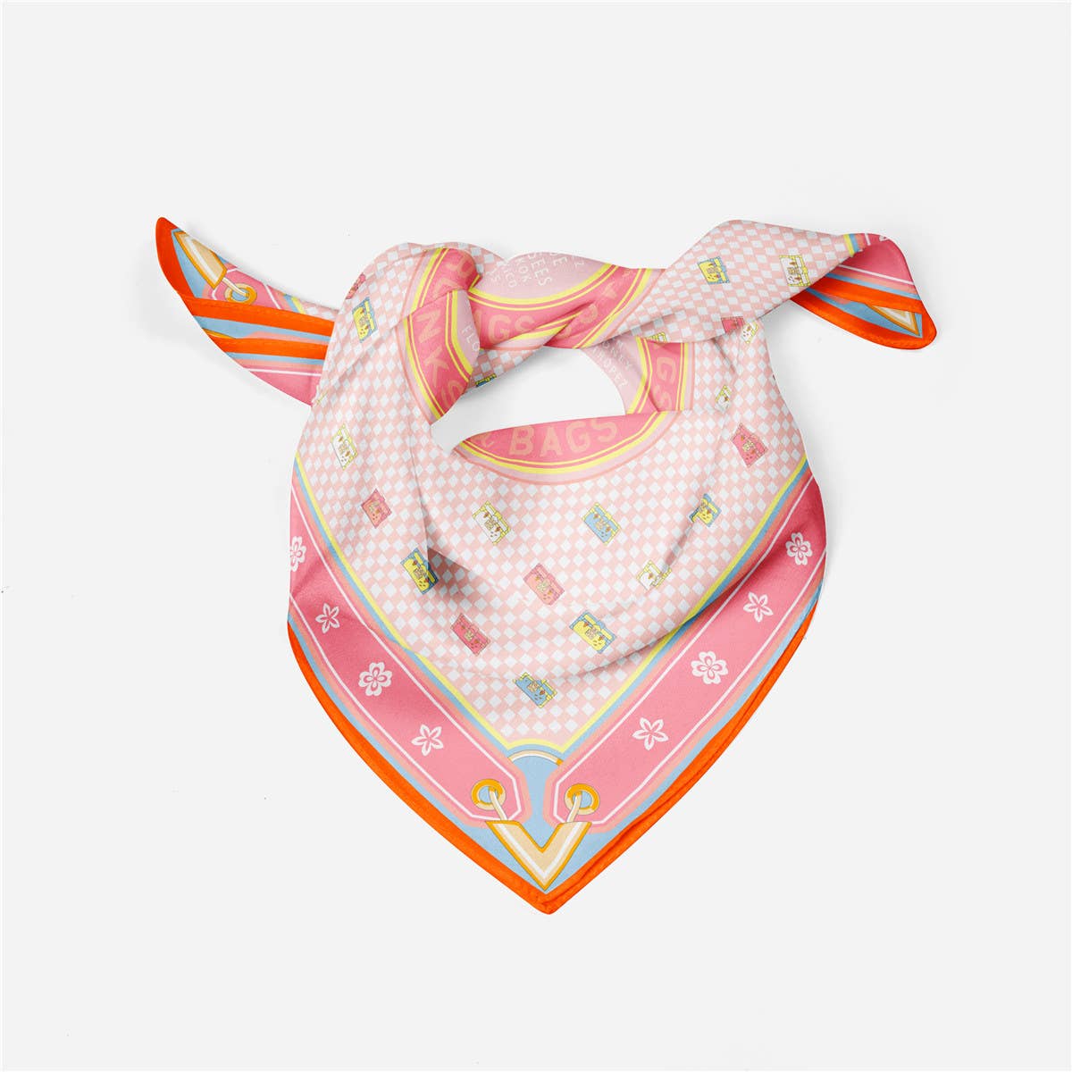 WOMEN OUTERWEAR THIN SQUARE SCARF
