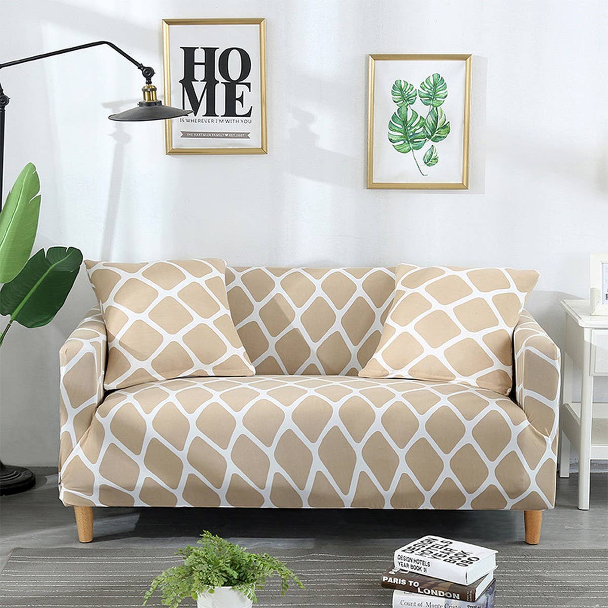 Milk Silk Sofa Cover, Stretch & Full Wrap