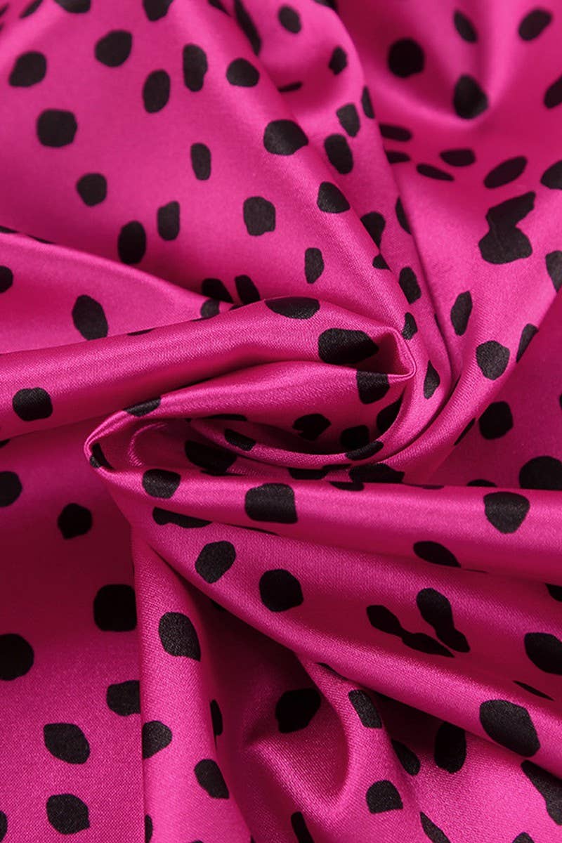 CWSPJ0398_LEOPARD PRINT LONG-SLEEVED UNDERWEAR SHORTS SET