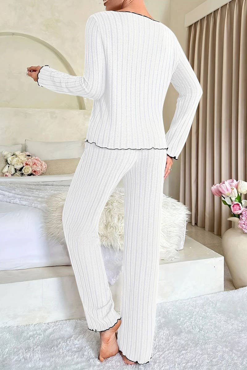 CWSTB1332_LONG-SLEEVED T-SHIRT AND TROUSERS TWO-PIECE SUIT