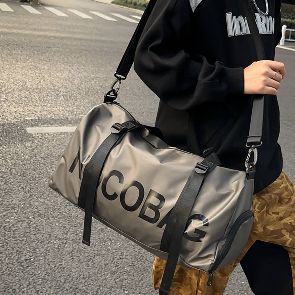SPORTS TRAVEL LUGGAGE BAG SHOULDER BAG_CWAB1772