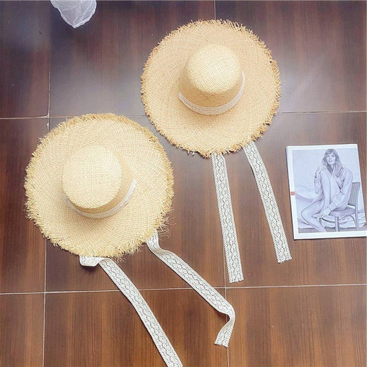 NEW TASSEL EDGE SUNSCREEN SHADING FASHIONSTRAW HAT_CWAH1170