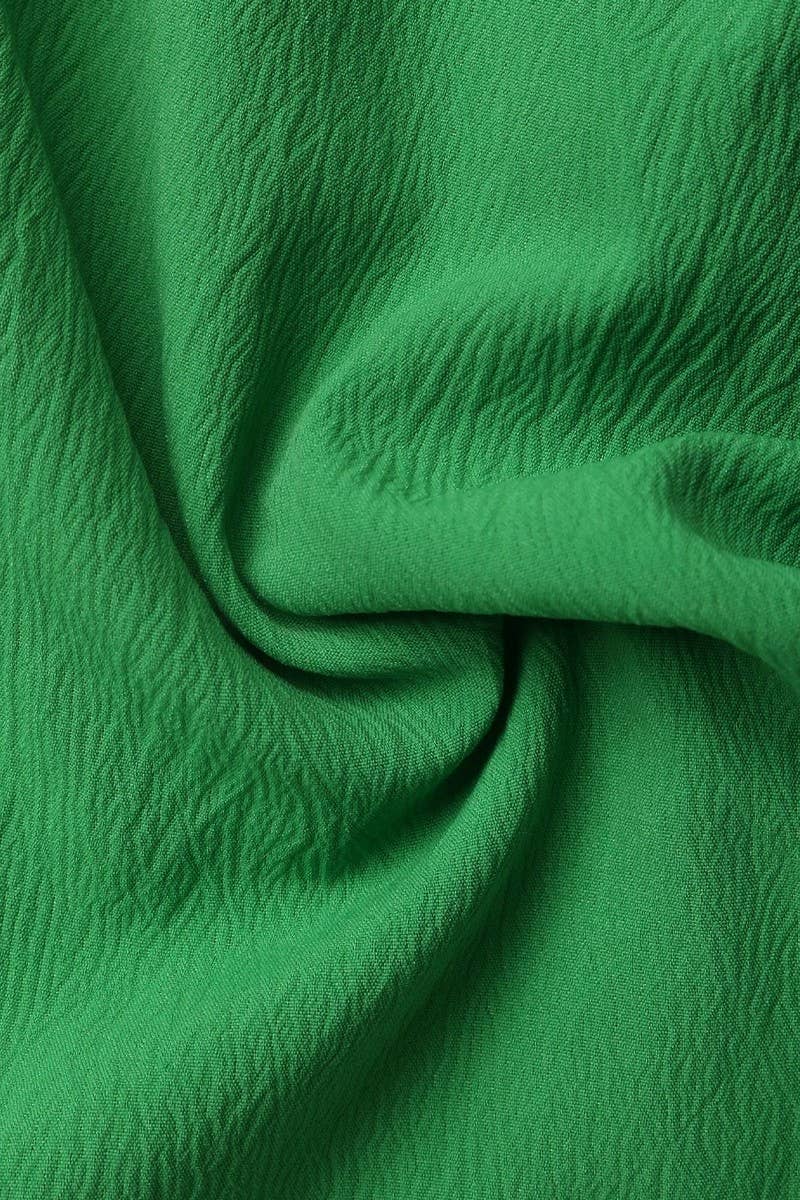 CWSJS1543_SOLID COLOR BOW TIE HALTER ROMPER