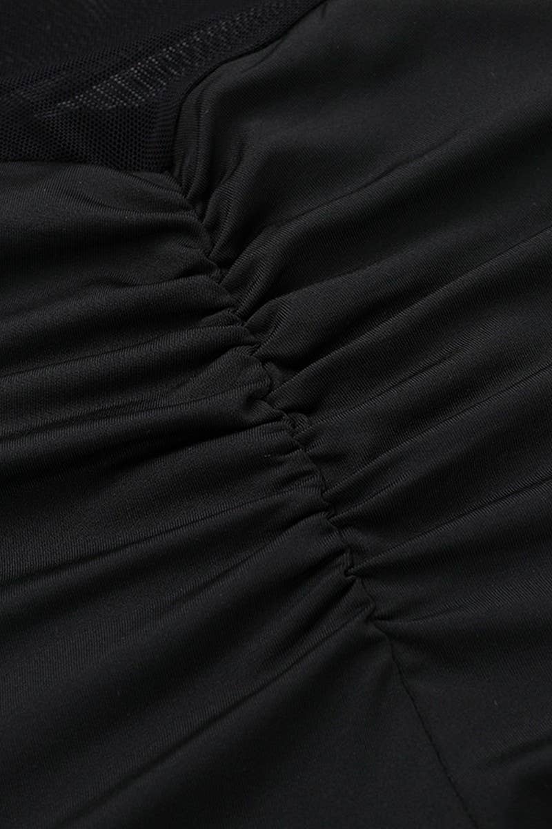 CWSJS1491_OFF-SHOULDER MESH SEXY BACKLESS JUMPSUIT