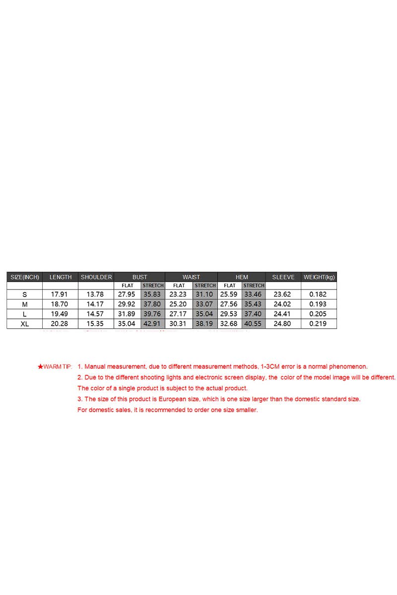 CWTTL2054_U-NECK SLIM LACE SPLICING HOT GIRL SLIM TOP