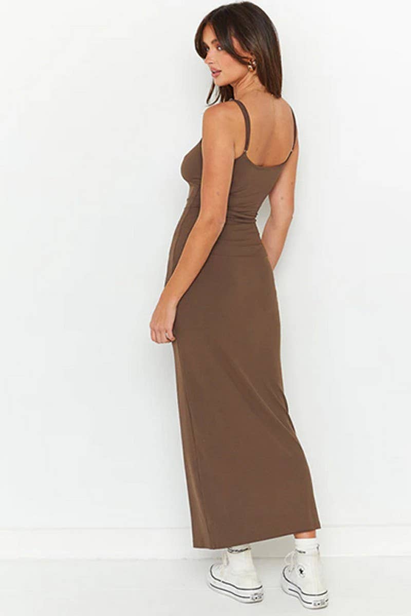 CWDMD2281_COMFORTABLE CASUAL SLIP DRESS