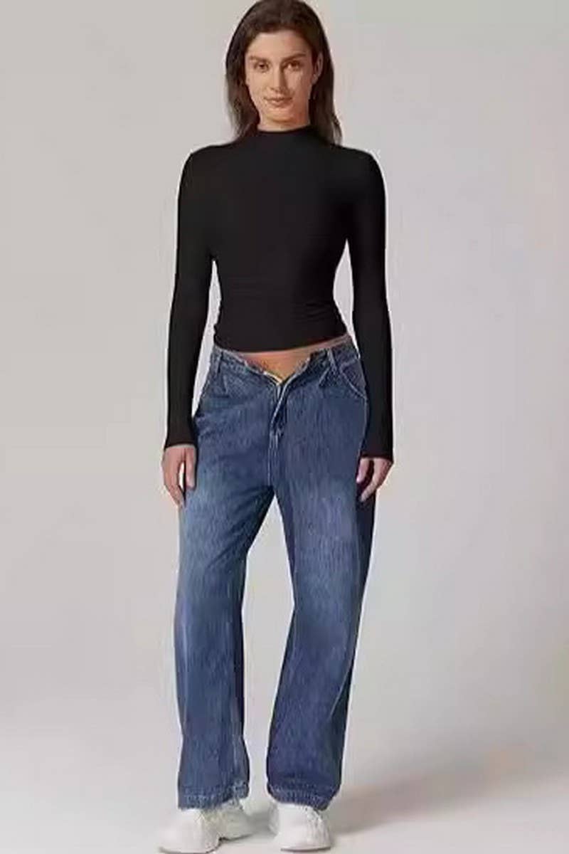 CWTBLL01149_SOLID CREWNECK MILK SILK BASE LAYER TOP