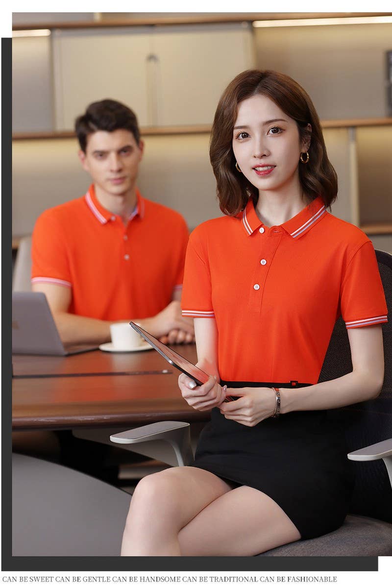 CWTBLS02448_SOLID COLOR CLASSIC FIT SHORT SLEEVE POLO SHIRT