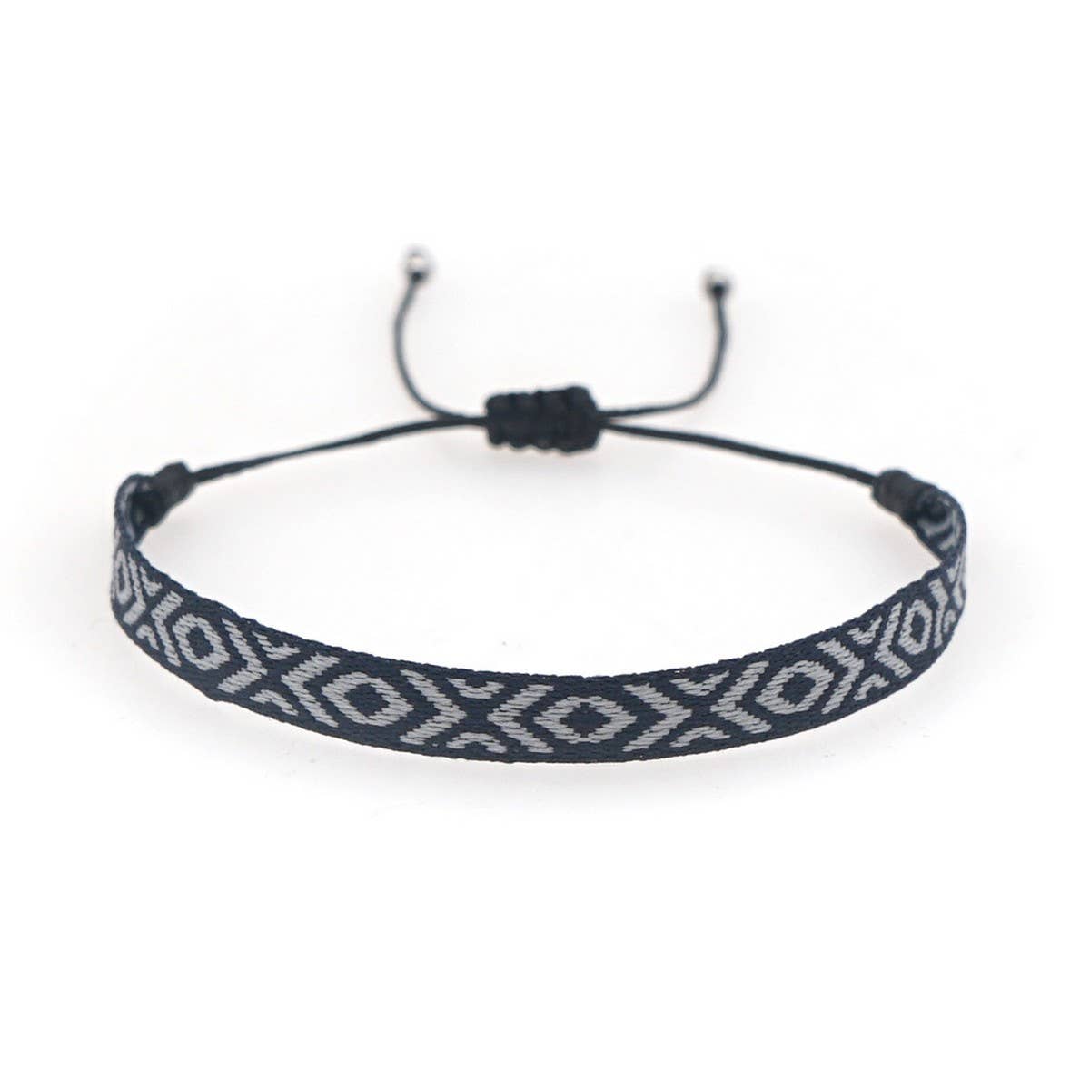 ETHNIC STYLE NYLON RIBBON RETRO HANDMADE BRACELET_CWMM3870