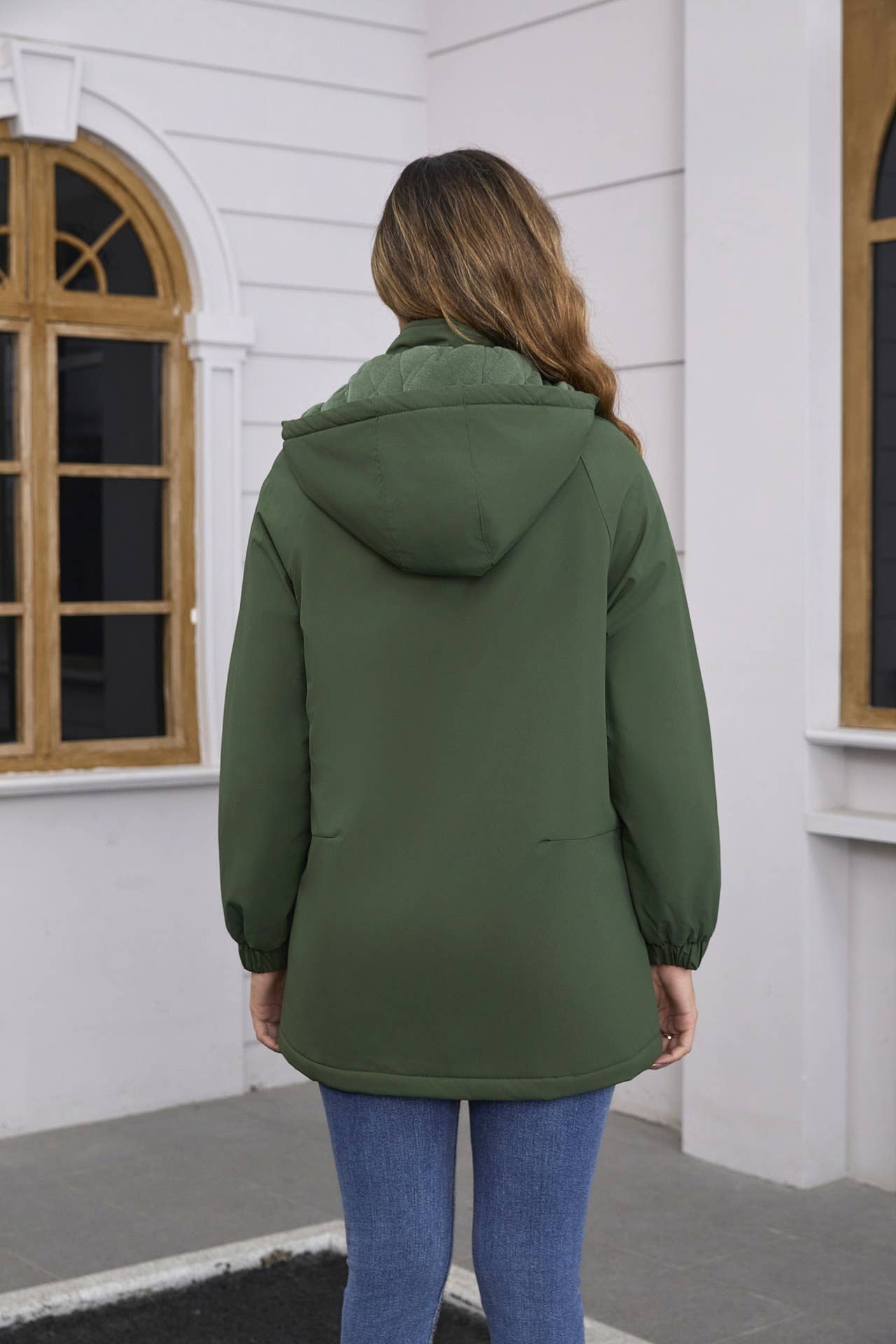 Detachable cap with fleece jacket