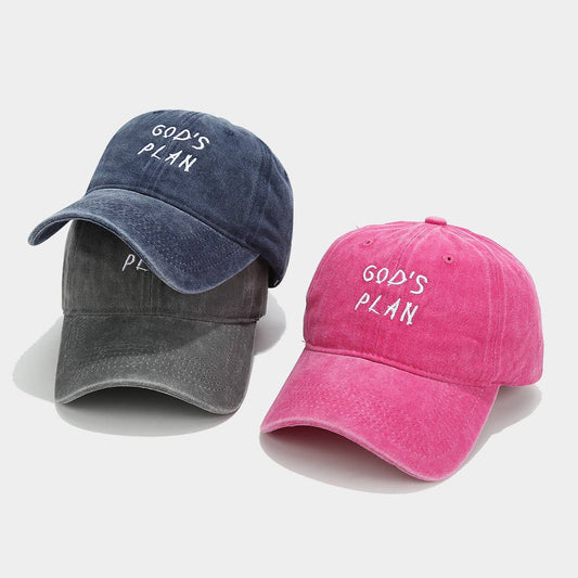 Embroidered Baseball Hat, Cotton Soft Top, Outdoor CWAH2032
