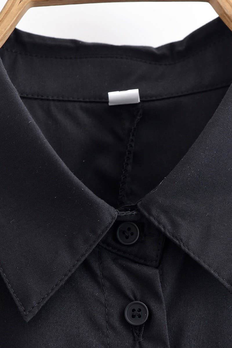 CWTBLS1985_FASHIONABLE AND VERSATILE SHORT-SLEEVED SHIRT