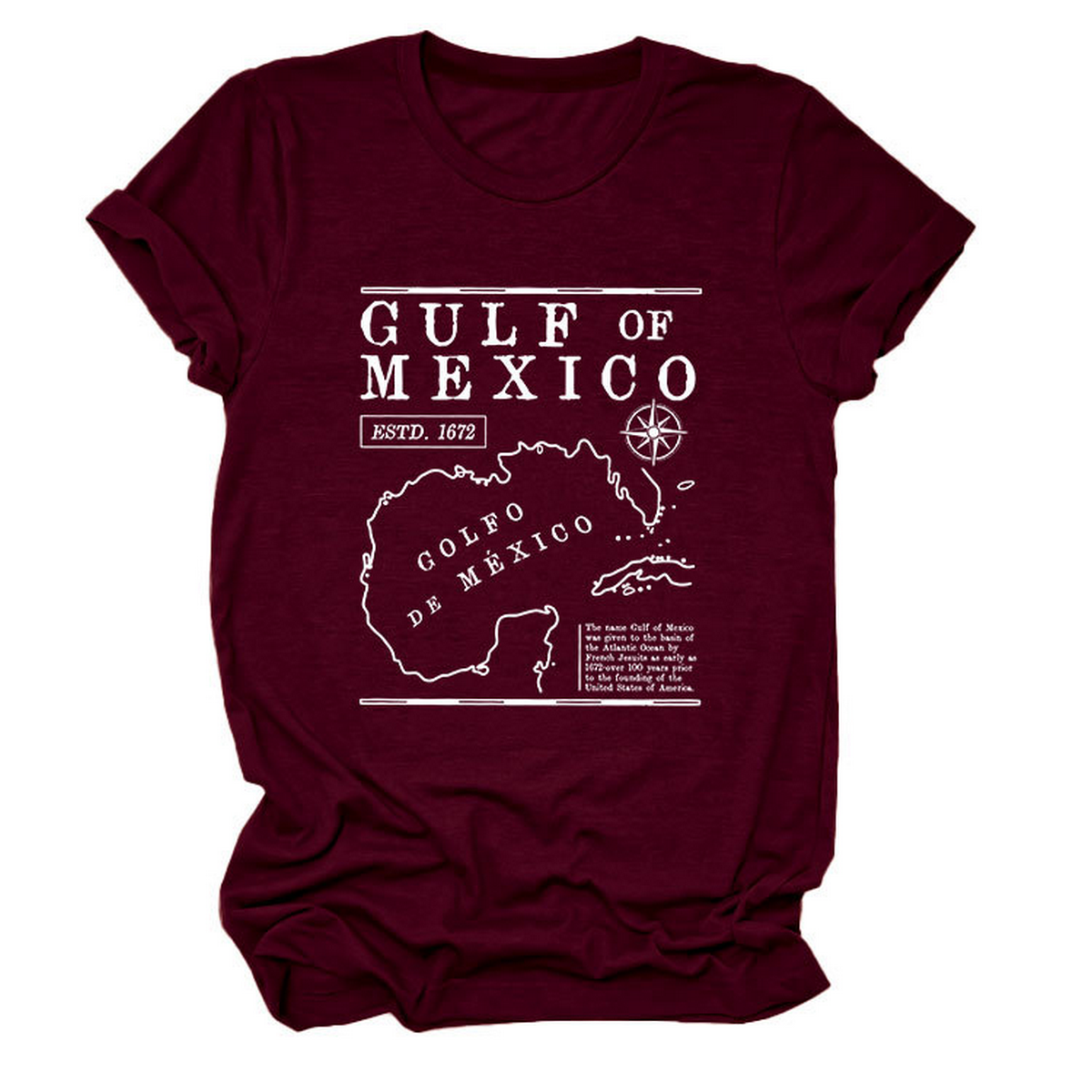 Gulf of Mexico Estd Tee ? Soft Comfort T?Shirt
