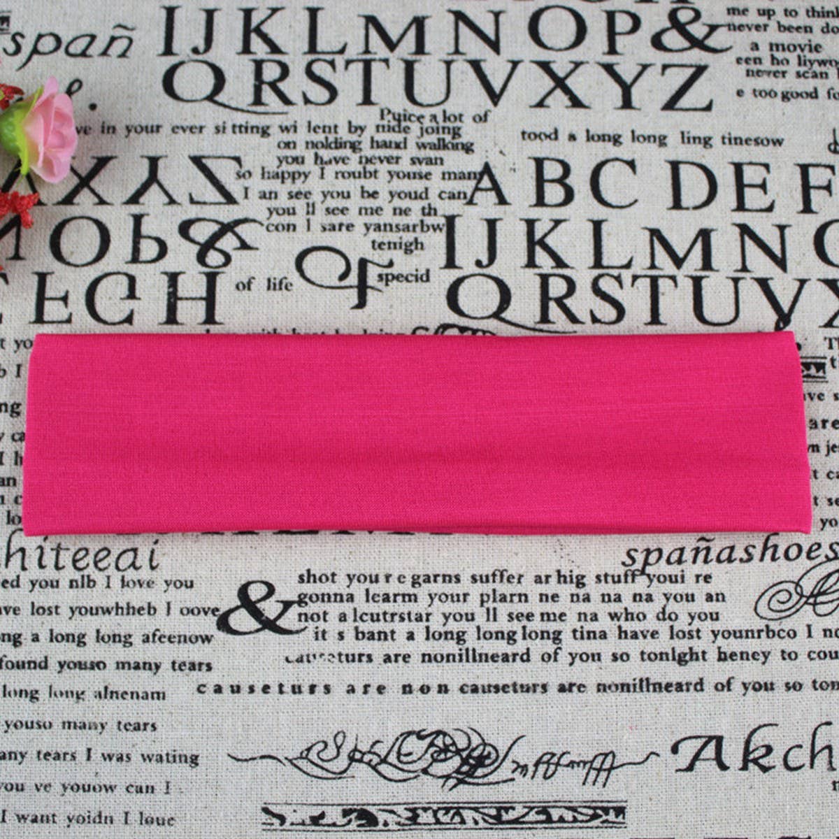 CWAHA6413_YOGA SPORTS HEADBAND ELASTIC SOLID COLOR HAIRBAND