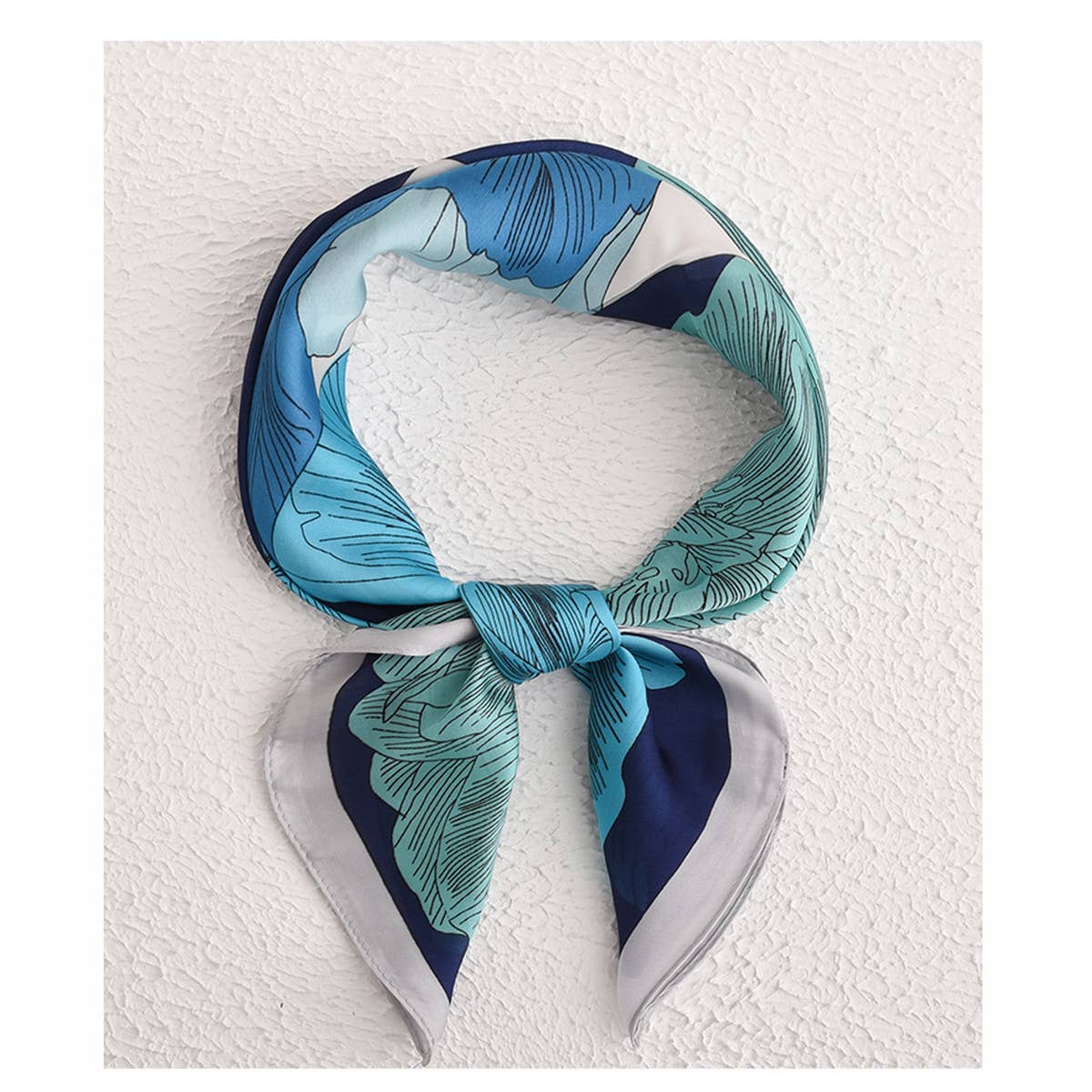 CWASC2394_SPRING AND AUTUMN GENTLE COLOR FLOWER SQUARE SCARF