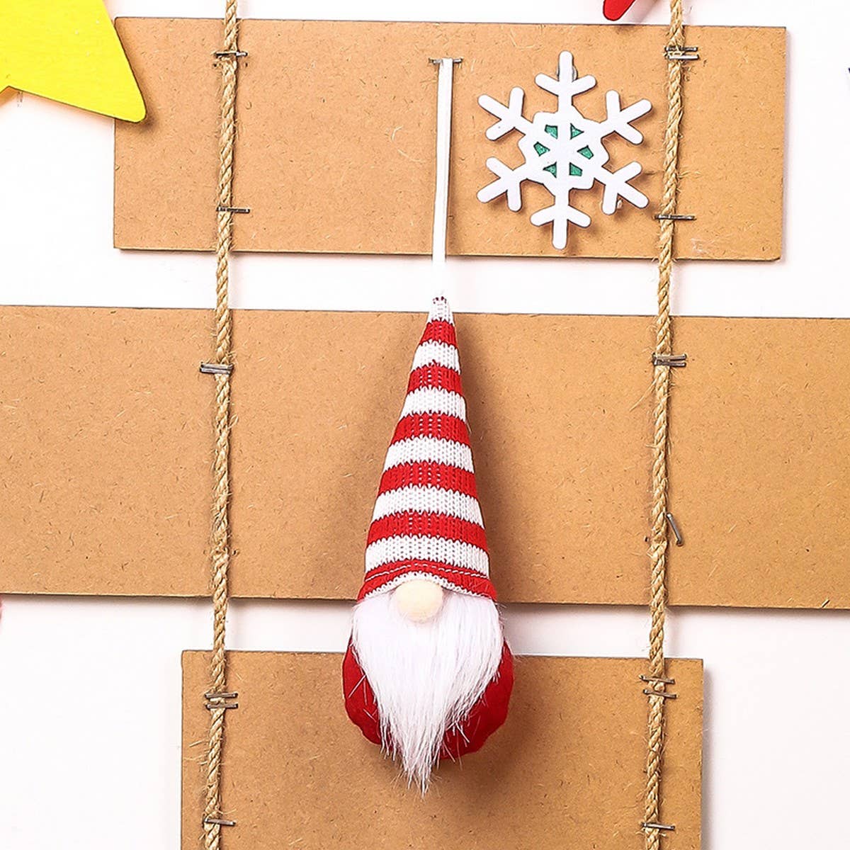 CHRISTMAS DECORATIONS FACELESS OLDMAN DOLL PENDANT