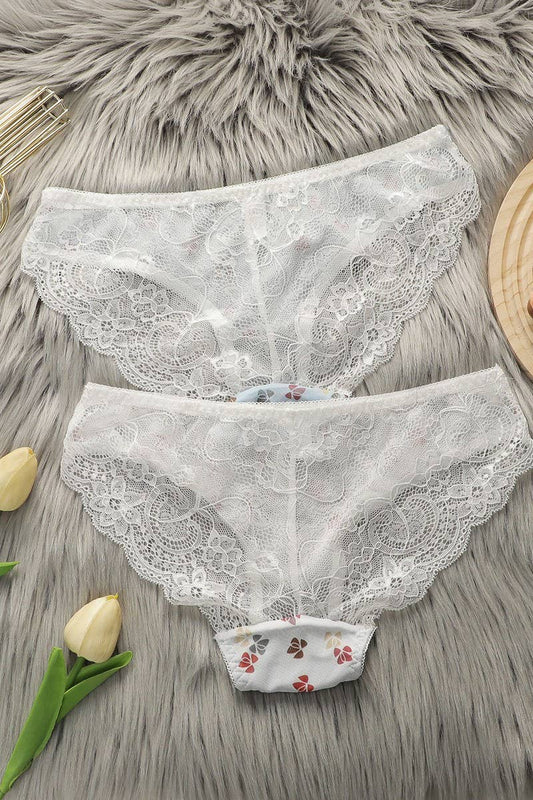 CWMU00306_LACE TRIANGLE SEAMLESS SEXY MID-RISE PANTIES