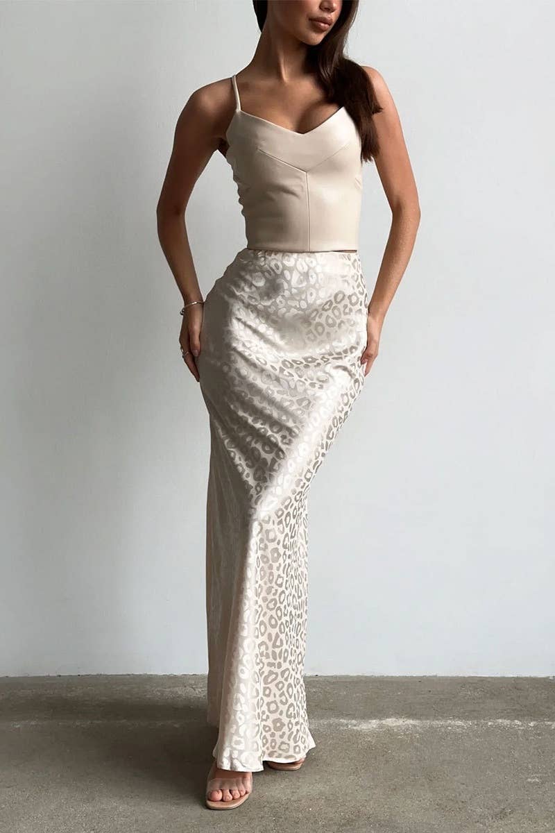 CWBMS0189_AUTUMN JACQUARD LEOPARD WRAP HIP SKIRT