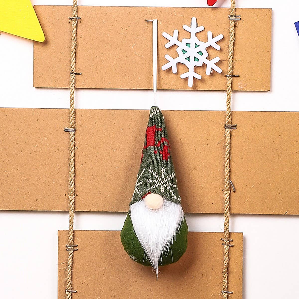 CHRISTMAS DECORATIONS FACELESS OLDMAN DOLL PENDANT