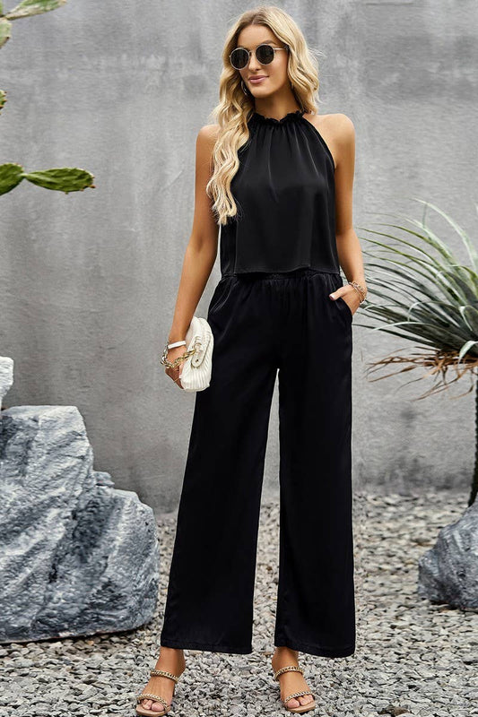 CWSS1053_SUMMER FASHION COMMUTER TWO-PIECE SUIT