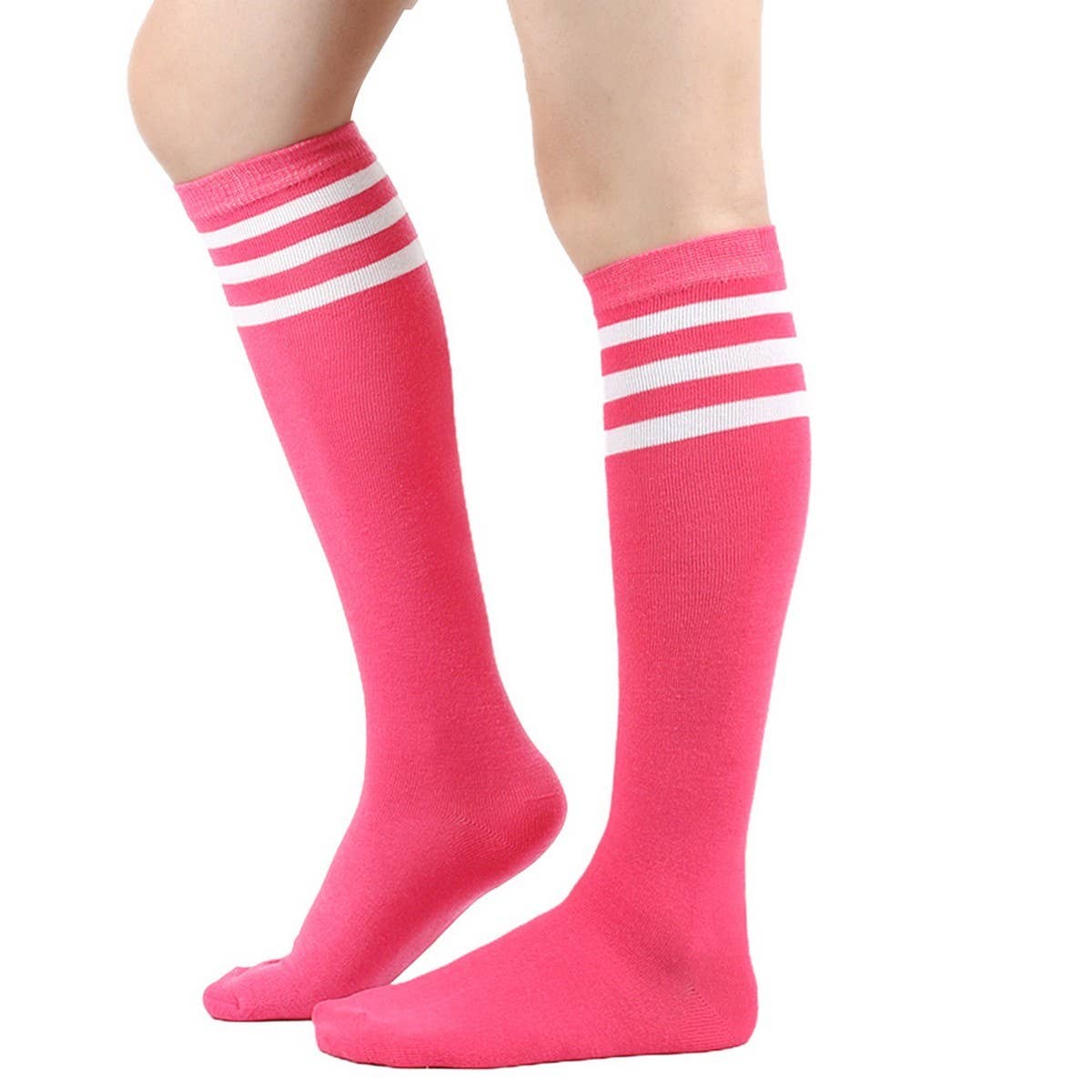 CWMM10064_WOMEN KNEE-HIGH SOCKS FOR SCHOOL &AMP  PERFORMANCE