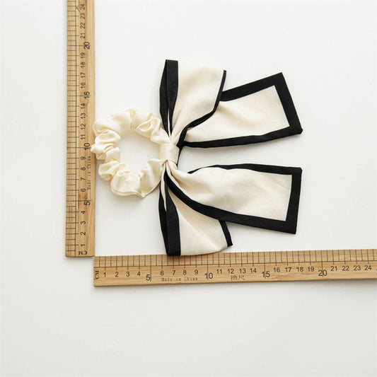 BOW HAIR BAND PONYTAIL RIBBON HAIR ACCESSORIES_CWAHA4162