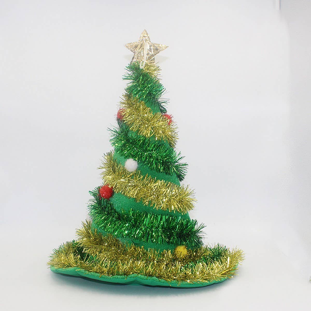 CWAH4077_CHRISTMAS DECORATIONS PARTY DRESS UP SANTA HAT