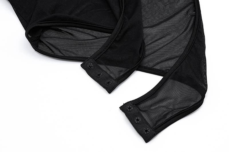 Backless, off-the-neck, hollowed-out jumpsuit