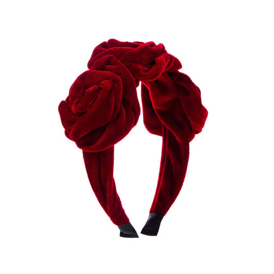FASHIONABLE MULTI-LAYERED FLOWER HEADBAND_CWAHA1787