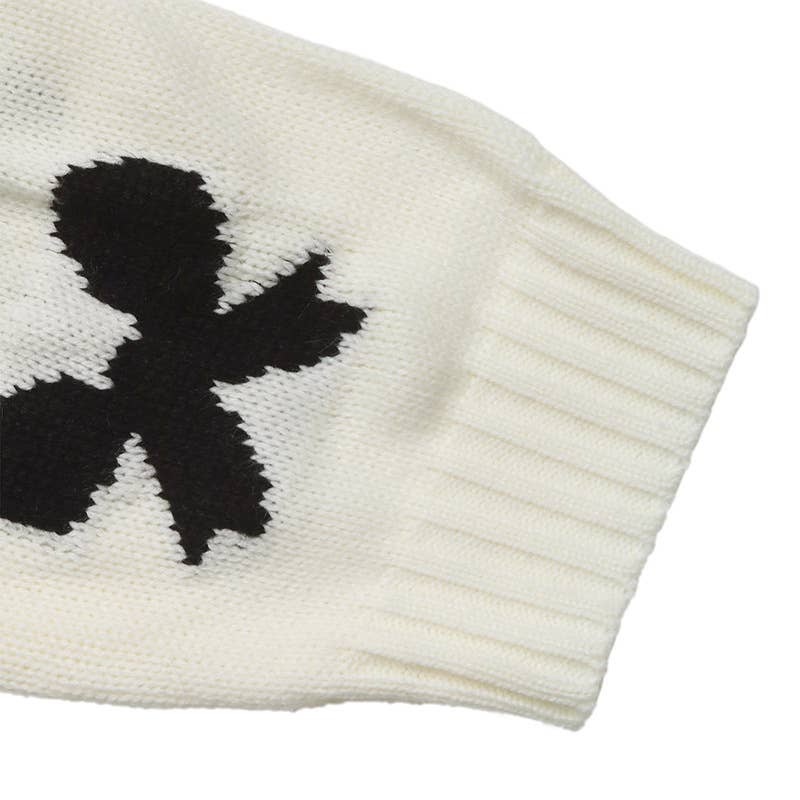 Design sense ribbon bow design cardigan