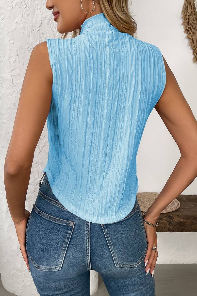 CWTTSL0326_SUMMER SEXY SLEEVELESS SHORT WOMEN'S VEST