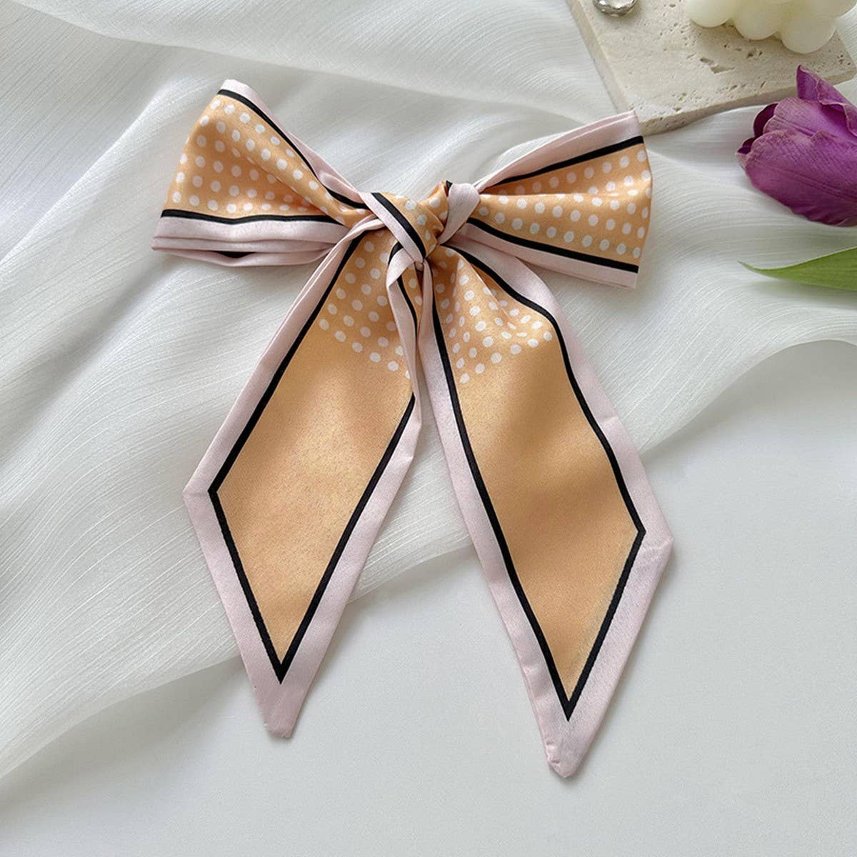 HIGH-END SIMPLE SILK SCARF FASHIONABLE HEADBAND