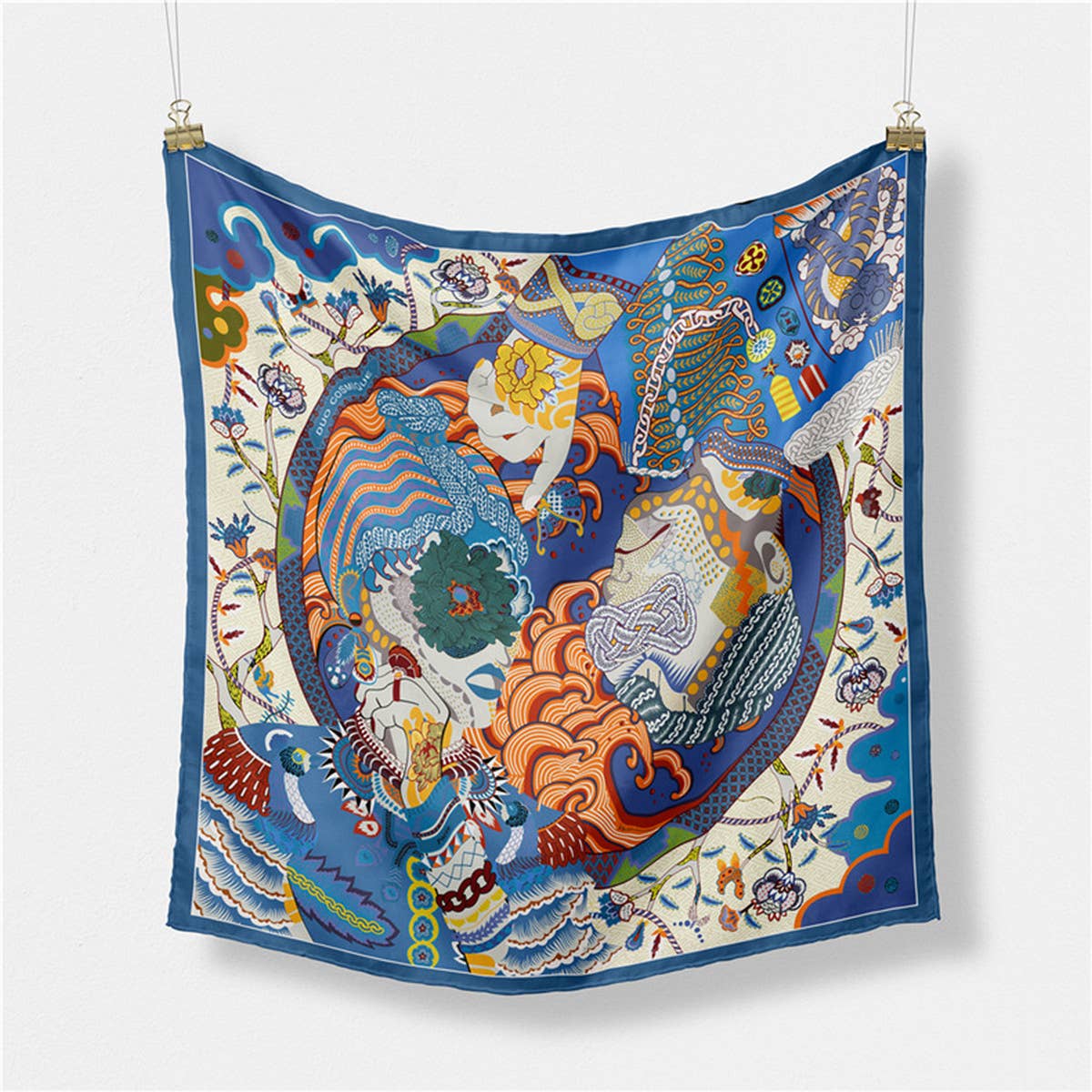 Twilled Satin Mini Scarf ? Hair & Bag Ribbon Wrap