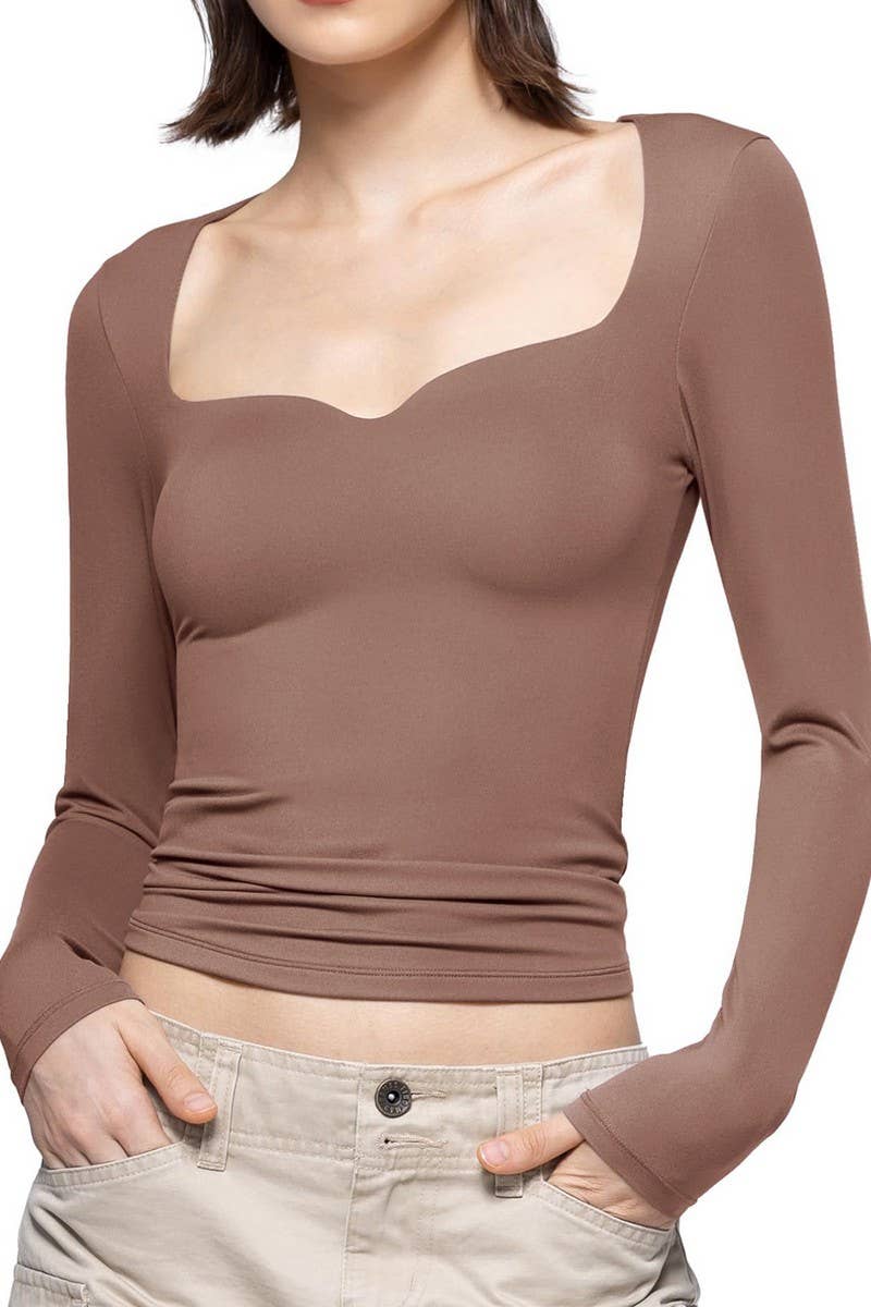 CWTBLL3636_SOLID COLOR HOT GIRL BELLY EXPOSED KNIT TOP