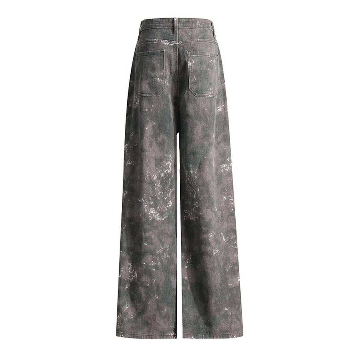 WOMENS CAMO LOOSE FITTING LOW RISE CARGO PANTS