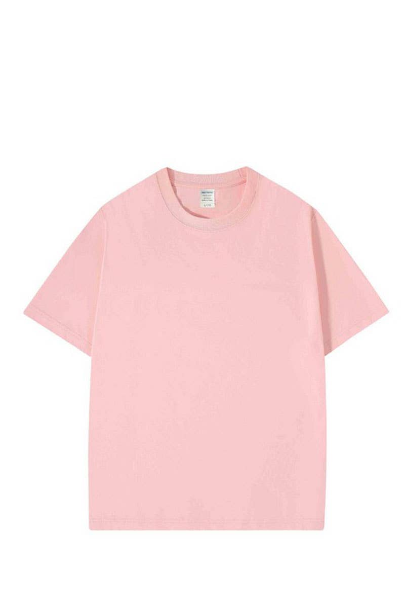 CWTSTS00821_HEAVY COTTON T-SHIRT CUSTOM LOGO UNISEX