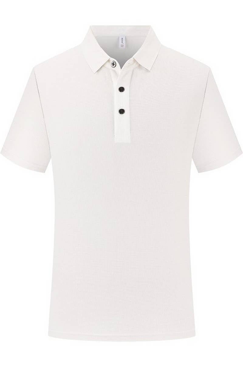 CWTBLS02456_POLO SHIRT SHORT SLEEVE SUMMER CASUAL STAPLE TOP