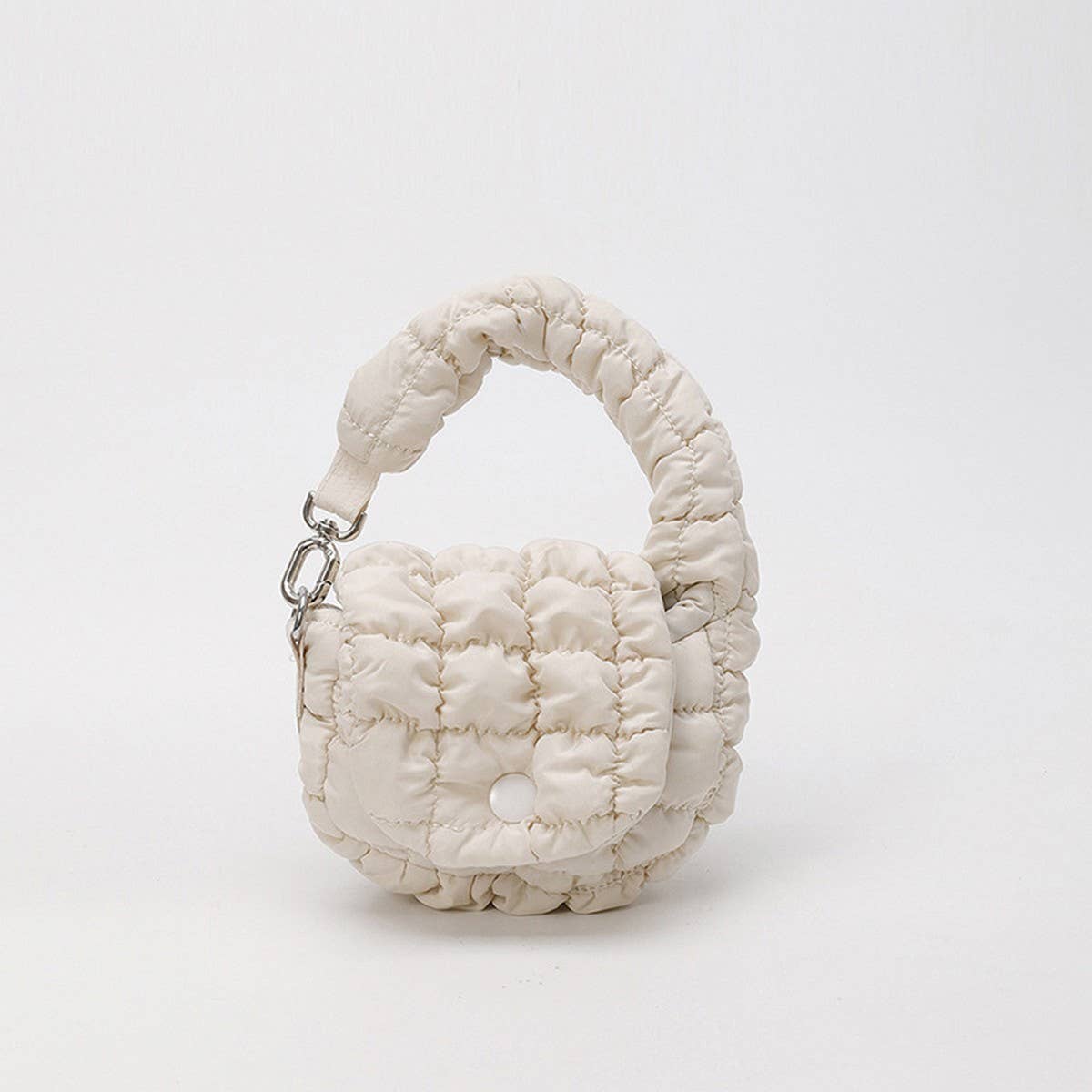 Mini  Cloud Bag Coin Purse Charm Tote_CUAB00502