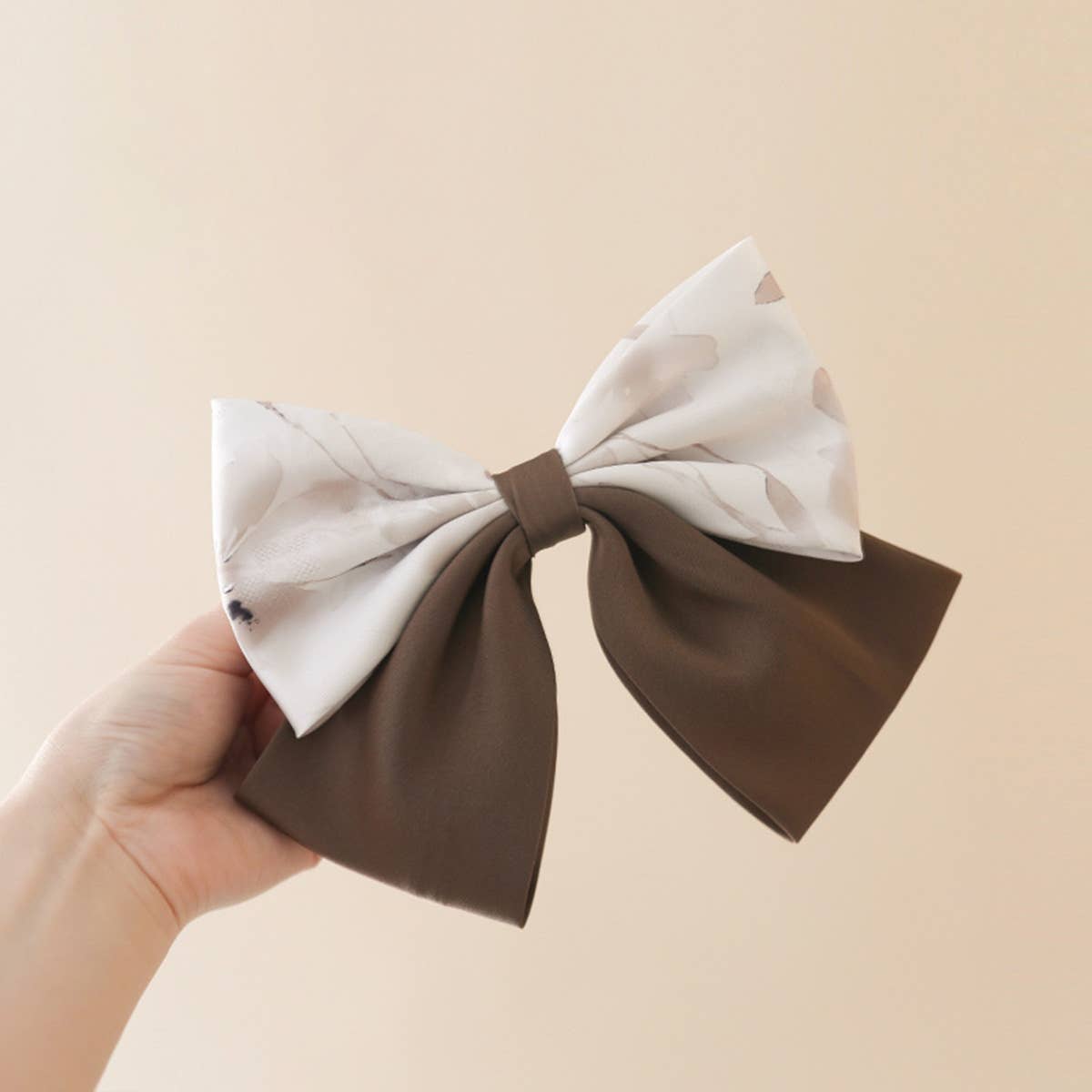 NEW STYLE TIE-DYE BOW HAIRPIN_CWASC1065