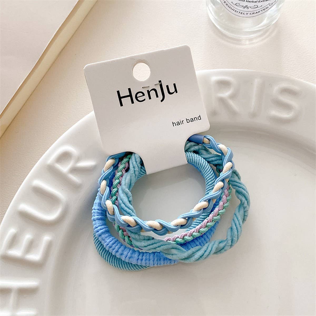 CANDY COLOR HAIR TIES 5-PIECE SET_CWAHA1133