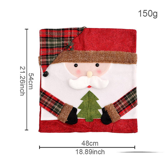 CWMM9405_CHRISTMAS DECORATIVE CHAIR COVER HOME DECOR