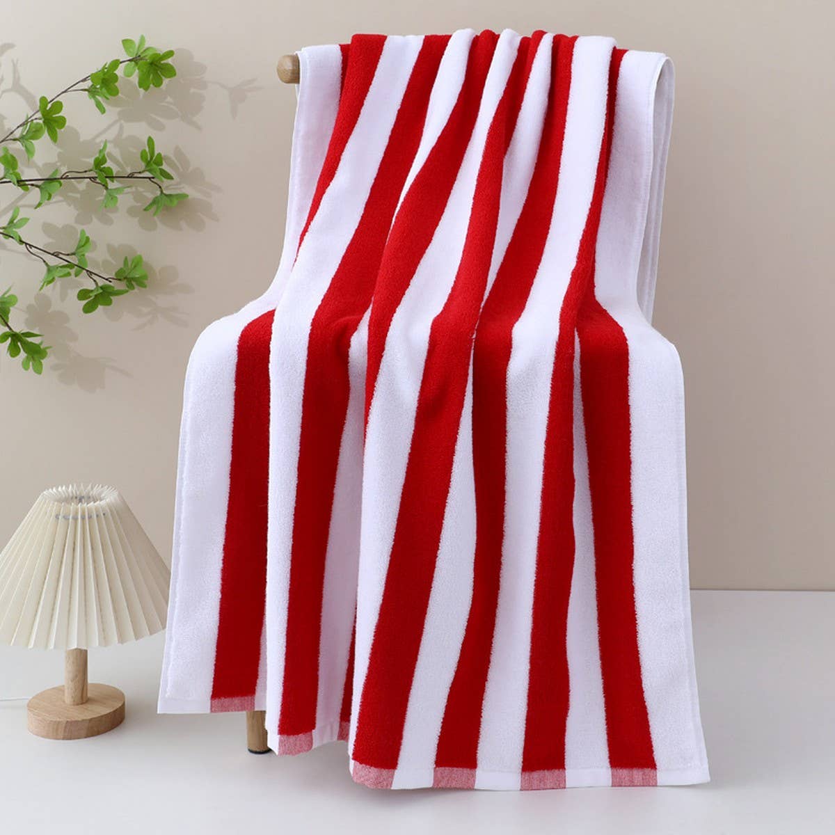 Large Cotton Beach Towel ??Bold Stripe Design_CWMM7604