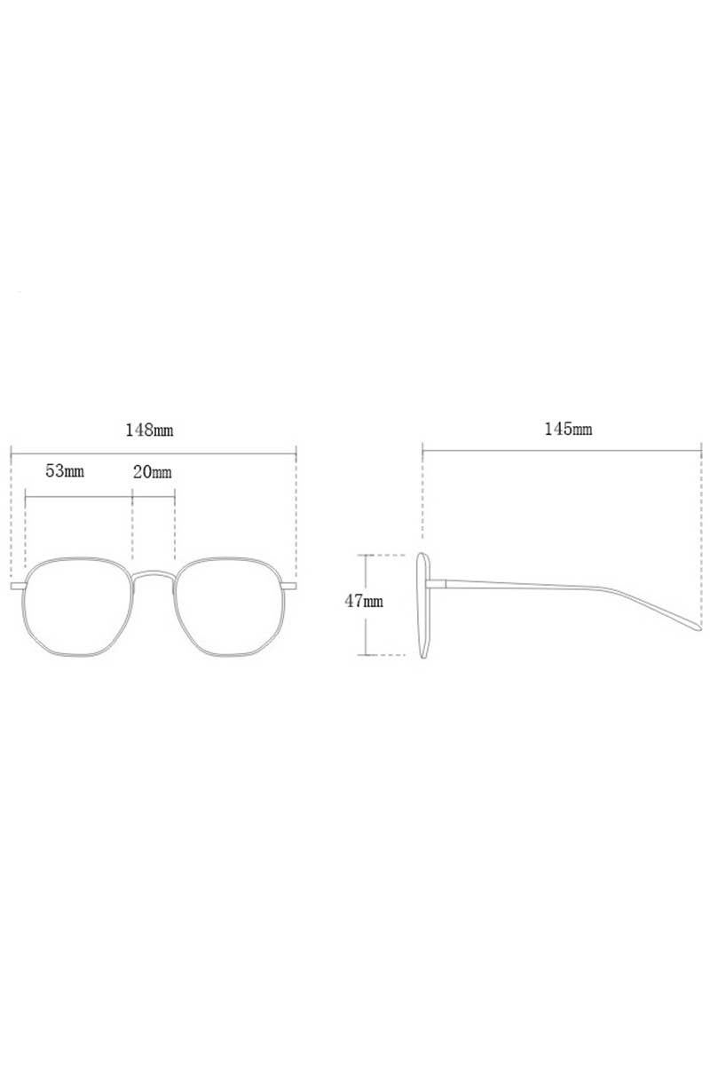 IRREGULAR SUNGLASSES